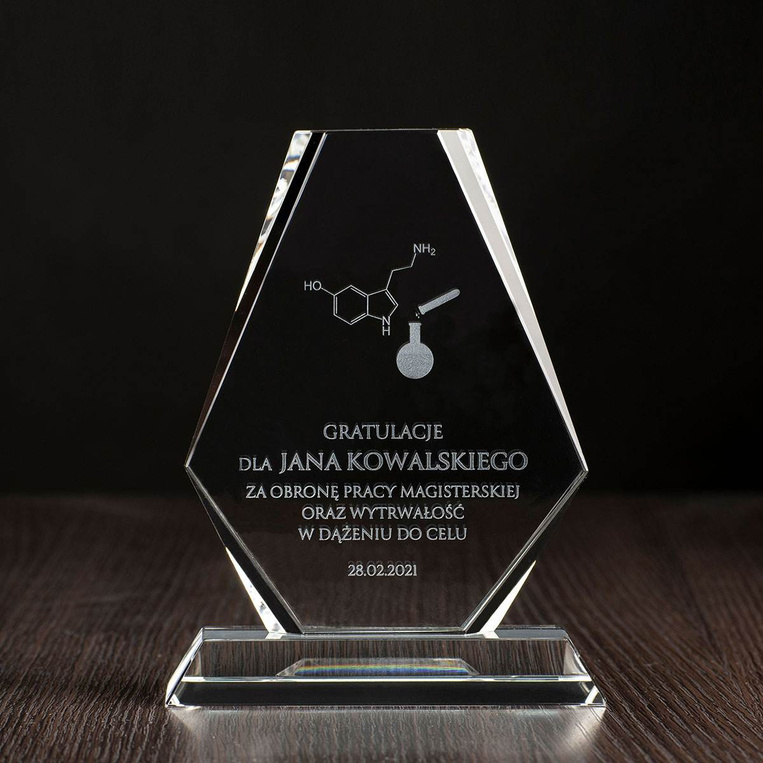 Podziękowania dla Promotora - studia chemiczne