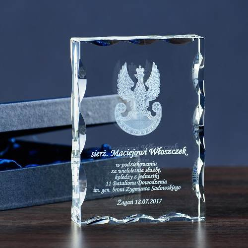 Podziękowanie za służbę w jednostkach lądowych DLA ŻOŁNIERZA