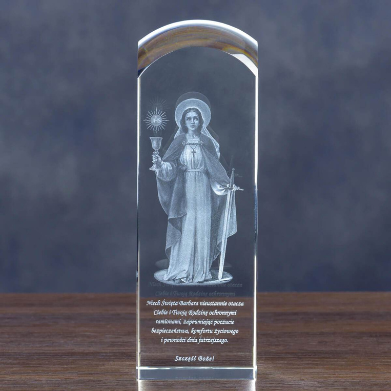 Święta Barbara patronka górników - statuetka DLA GÓRNIKA