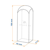 Upominek z okazji rocznicy ślubu - Zdjęcie 3D w krysztale