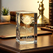 Róża 3D Kocham Cię - oryginalny Prezent dla Chłopaka