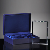 Zdjęcie 2D (płaskie) wygrawerowane w krysztale statuetka Płyta płaska