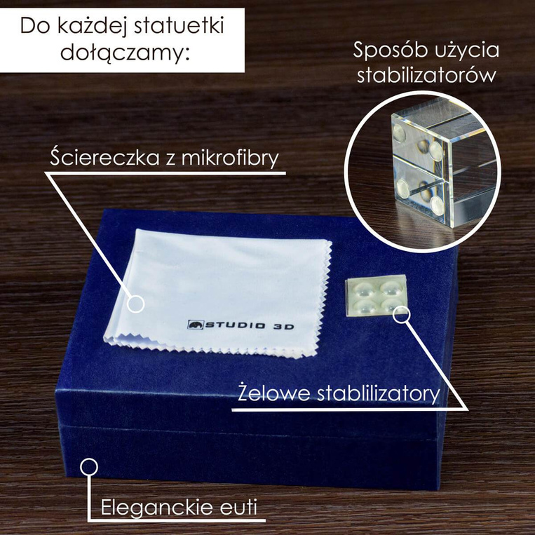 Prezent dla nauczyciela - KARYKATURA 3D grawer w szkle