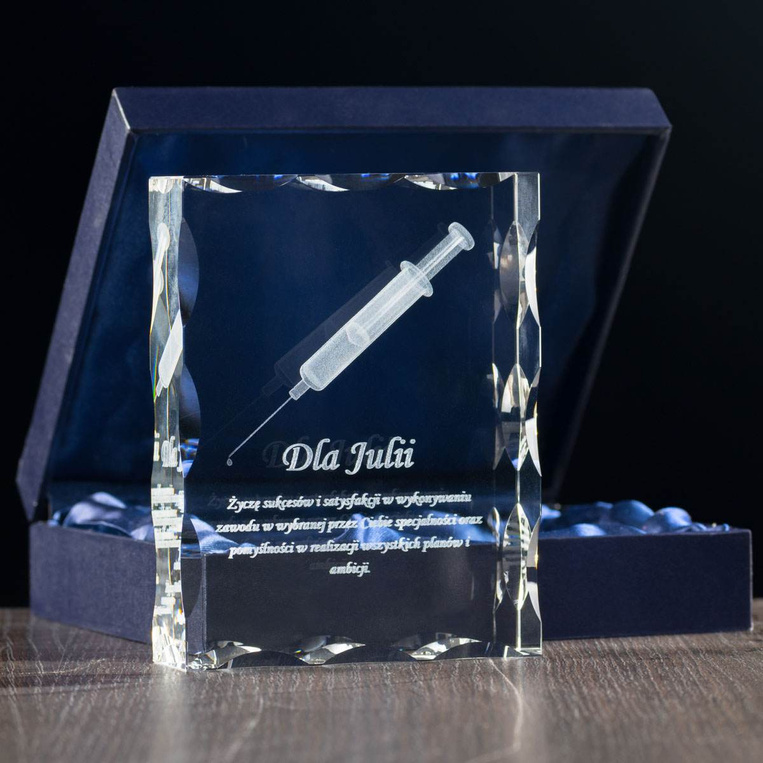 Statuetka DLA PIELĘGNIARKI, SALOWEJ za zdanie egzaminu lub opiekę w szpitalu