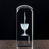 Pomysł na pamiątkę Komunii Świętej - Grawerowanie 3D