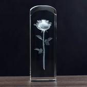 Róża 3D dla Babci i Dziadka - oryginalny Prezent dla Dziadków od wnuków