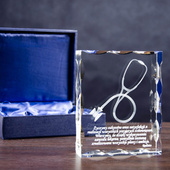 Gratulacje z okazji ukończenia studiów i zostanie lekarzem - stetoskop 3D