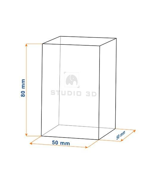 Fotokryształ 2D 80×50×50 mm – spersonalizowane zdjęcie dziecka na urodziny