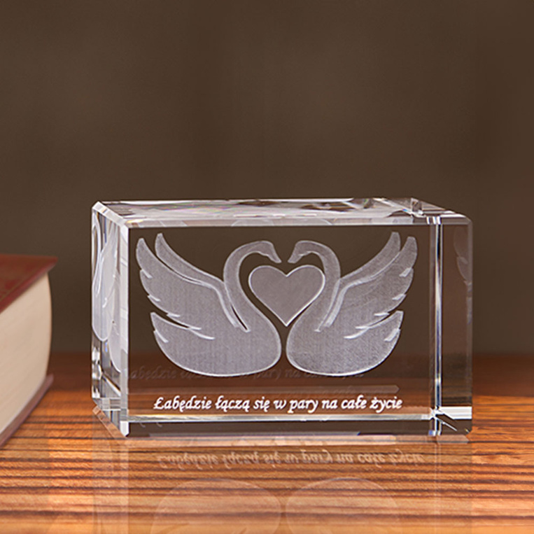 Łabędzie 3D - Prezent dla niego. PREZENT Z MIŁOŚCI dla chłopaka, męża