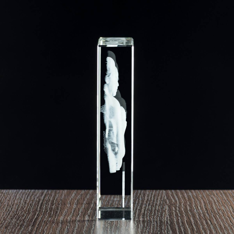 Prezent na rocznicę ślubu, lub jako prezent ślubny - grawerowany kryształ