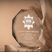 Grawerowana statuetka dla policjanta na emeryturę – prezent po służbie