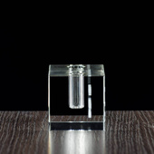 Kryształowy gadget biurowy - podstawka na długopis DLA TATY