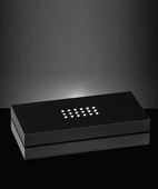 Podstawka podświetlana czarna duża [PP-06] 200x100x20 mm