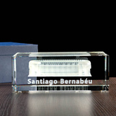 MEGASTATUETKA Stadion Santiago Bernabeu, grawer obiektu w trójwymiarze