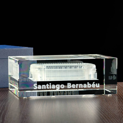 MEGASTATUETKA Stadion Santiago Bernabeu, grawer obiektu w trójwymiarze