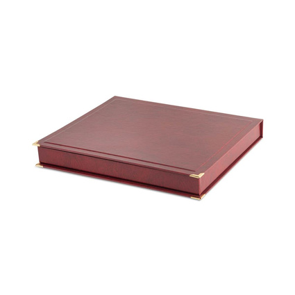 Etui SAMETI do podkładu 8x10 Bordowe Poziom