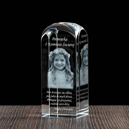 Pamiątka I Komunii Świętej DLA DZIEWCZYNKI od CHRZESTNYCH RODZICÓW