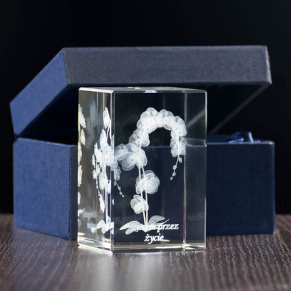 Urodzinowy storczyk dla najbliższej osoby wraz z personalizacją