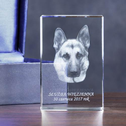 Prezent dla miłośnika psów - zdjęcie psa w służbie policji, więziennej