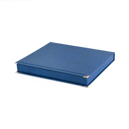 Etui SAMETI do podkładu 8x10 Granatowe Poziom