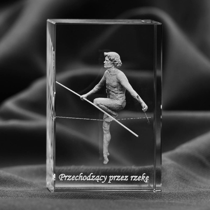 Symbol miasta Bydgoszczy "Przechodzący przez rzekę" - pomysł na promocję