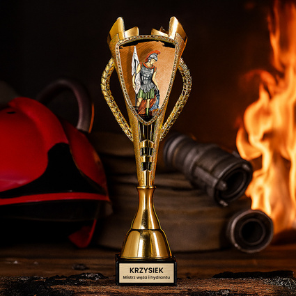 Puchar strażacki ze św. Florianem – „Mistrz węża i hydrantu”